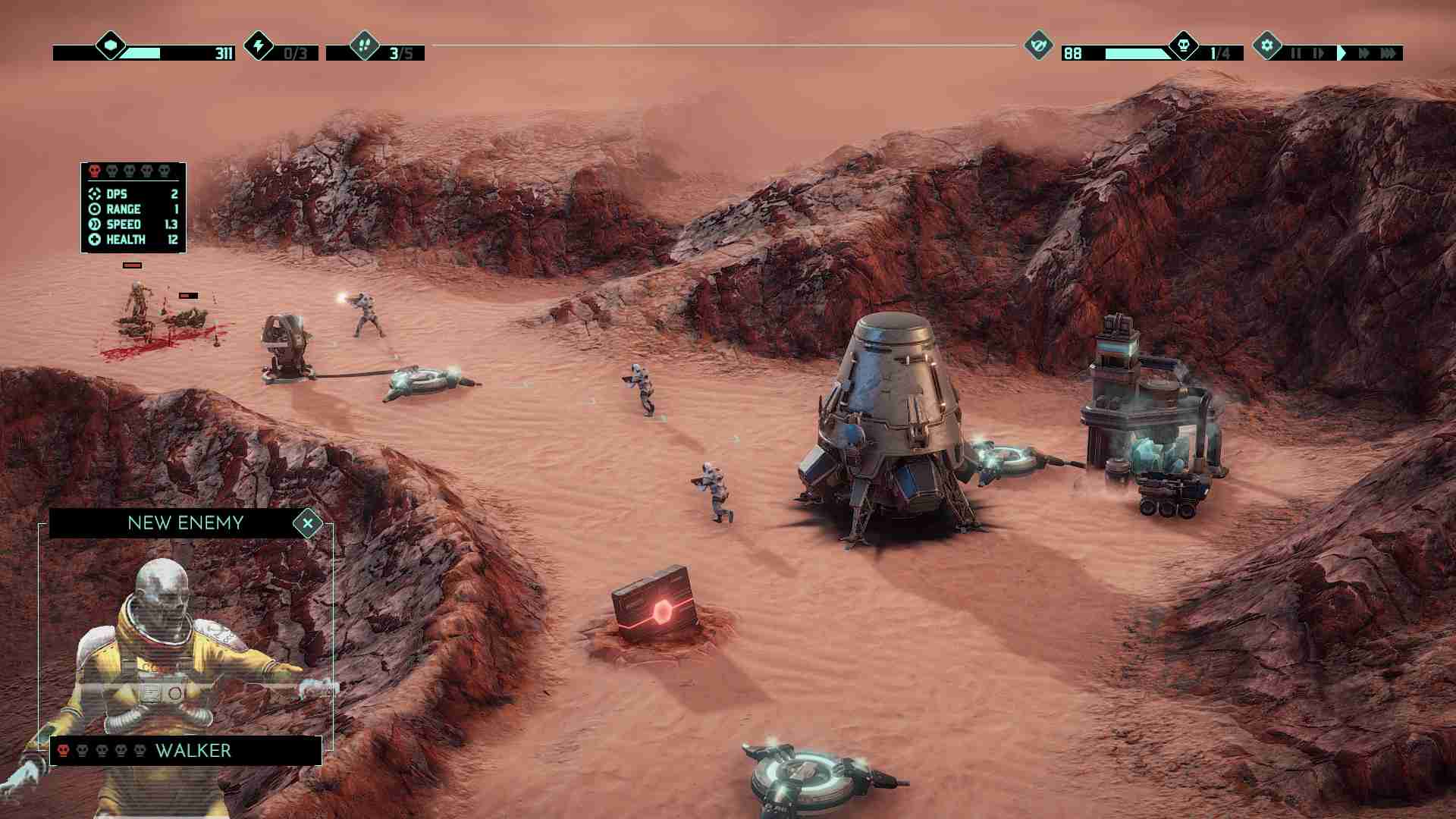 火星Z：战术基地防御图片
