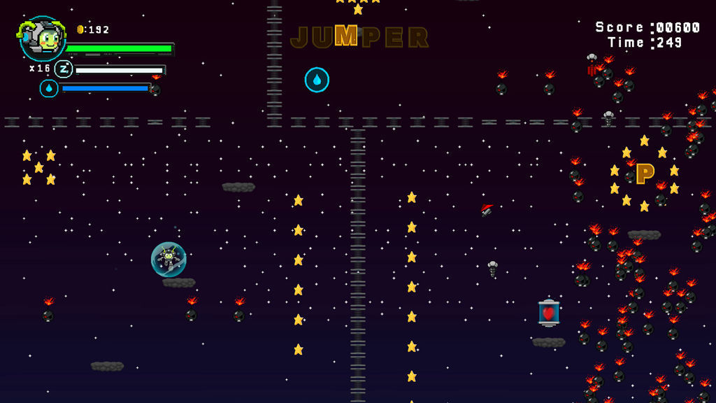 跳跃Starman图片