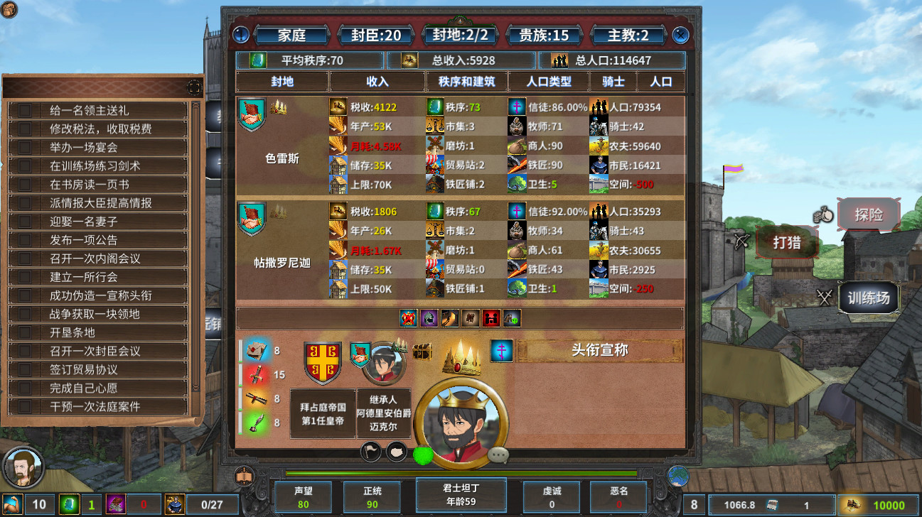 中世纪君主图片