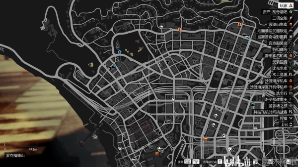 gta5超级跑车位置图片