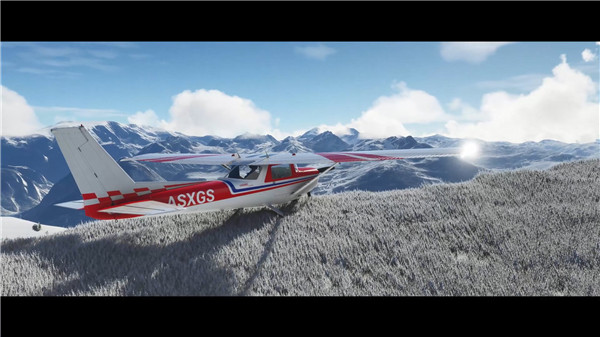 《微软飞行模拟》官方发布雪景宣传片 现已加入实时冰雪天气