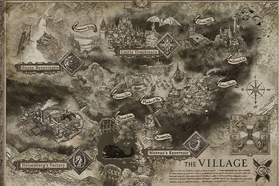 《生化危机8》典藏版地图泄露游戏场景和BOSS