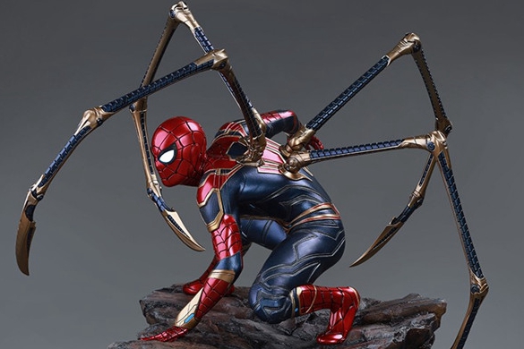 皇后工作室《复仇者联盟：终局之战》钢铁蜘蛛侠1/4全身雕像