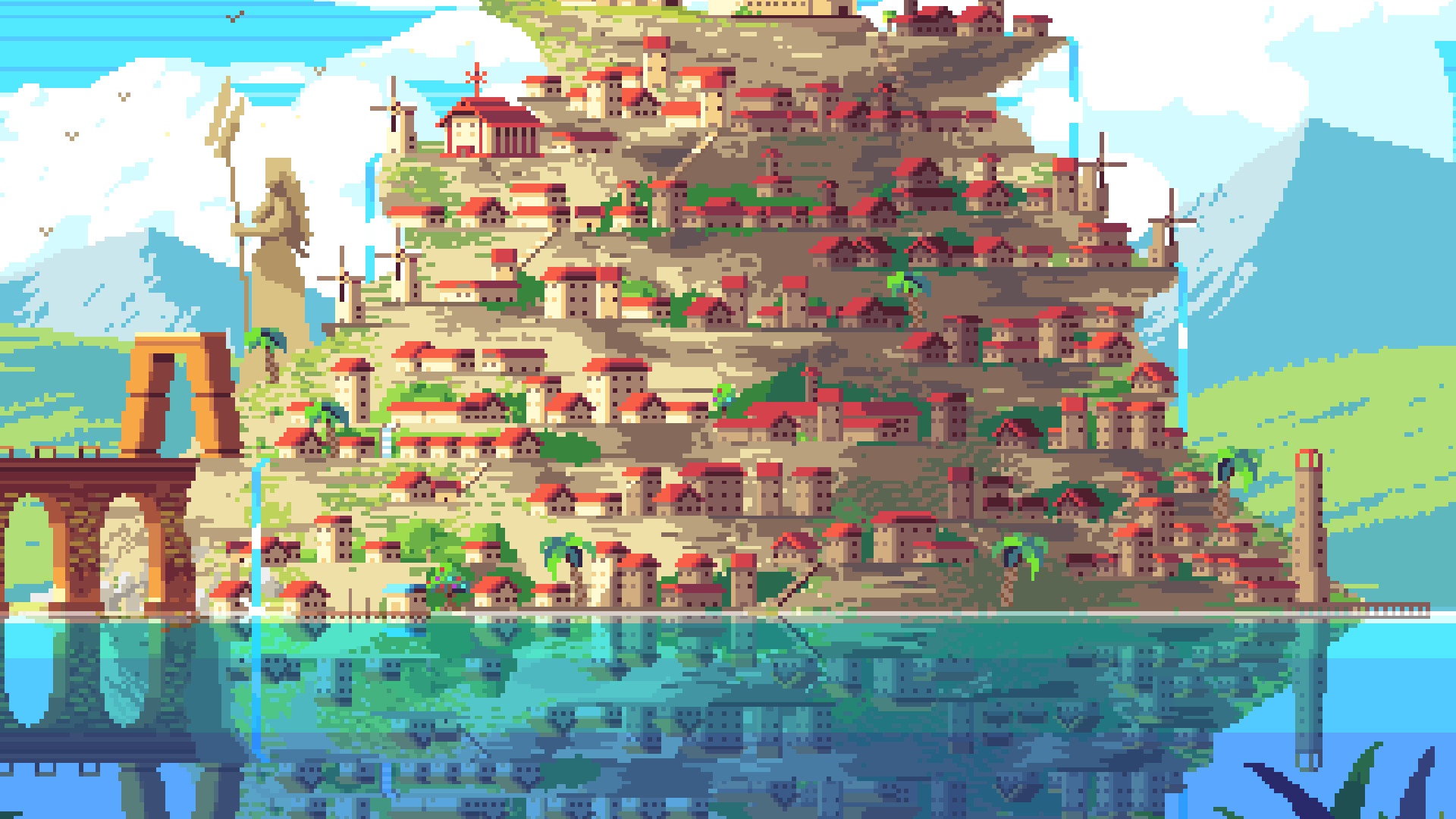 湖畔图片