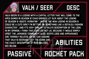 Apex新传奇Valk技能预览