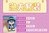 摩尔庄园手游渔夫套装图鉴与获取方法