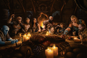 《战神》角色集体画像发布 圣莫妮卡工作室庆祝感恩节
