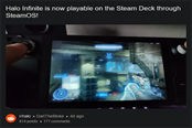 Steam Deck最新系统预览已可玩《光环：无限》