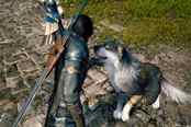 《最终幻想16》有狗狗加入队伍 能咬人还能为主角疗伤