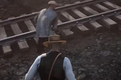 《荒野大镖客2》细节非常惊人 铁路工人真在修…