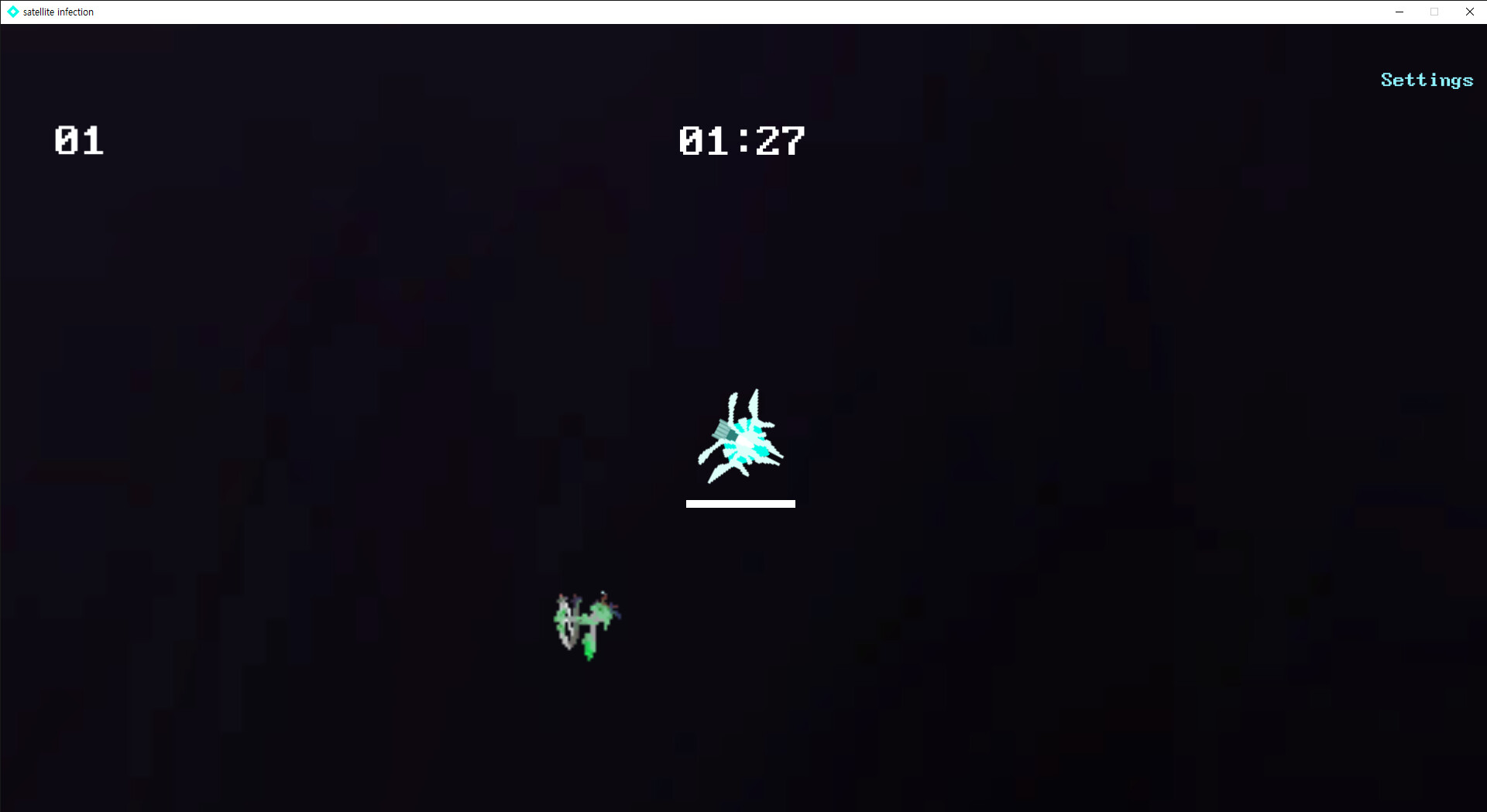 卫星感染图片