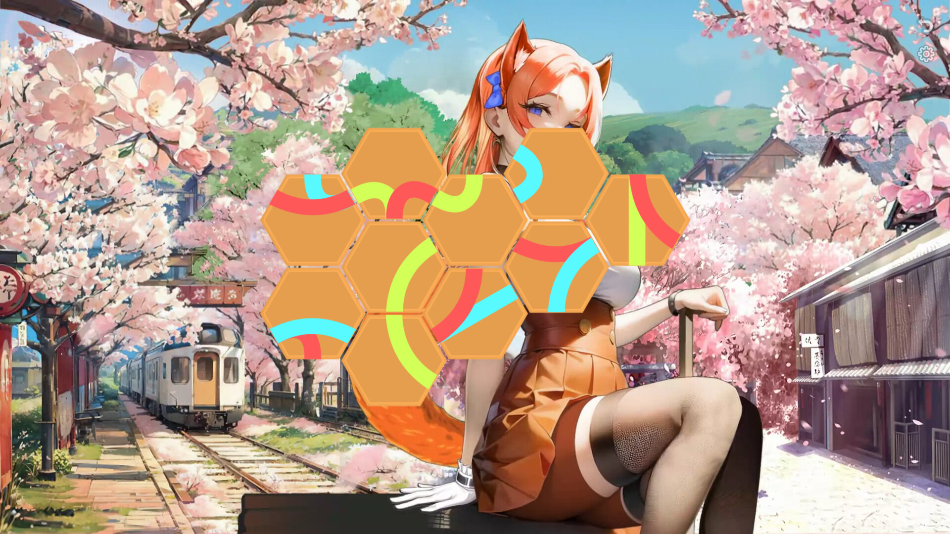 與狐女約會圖片