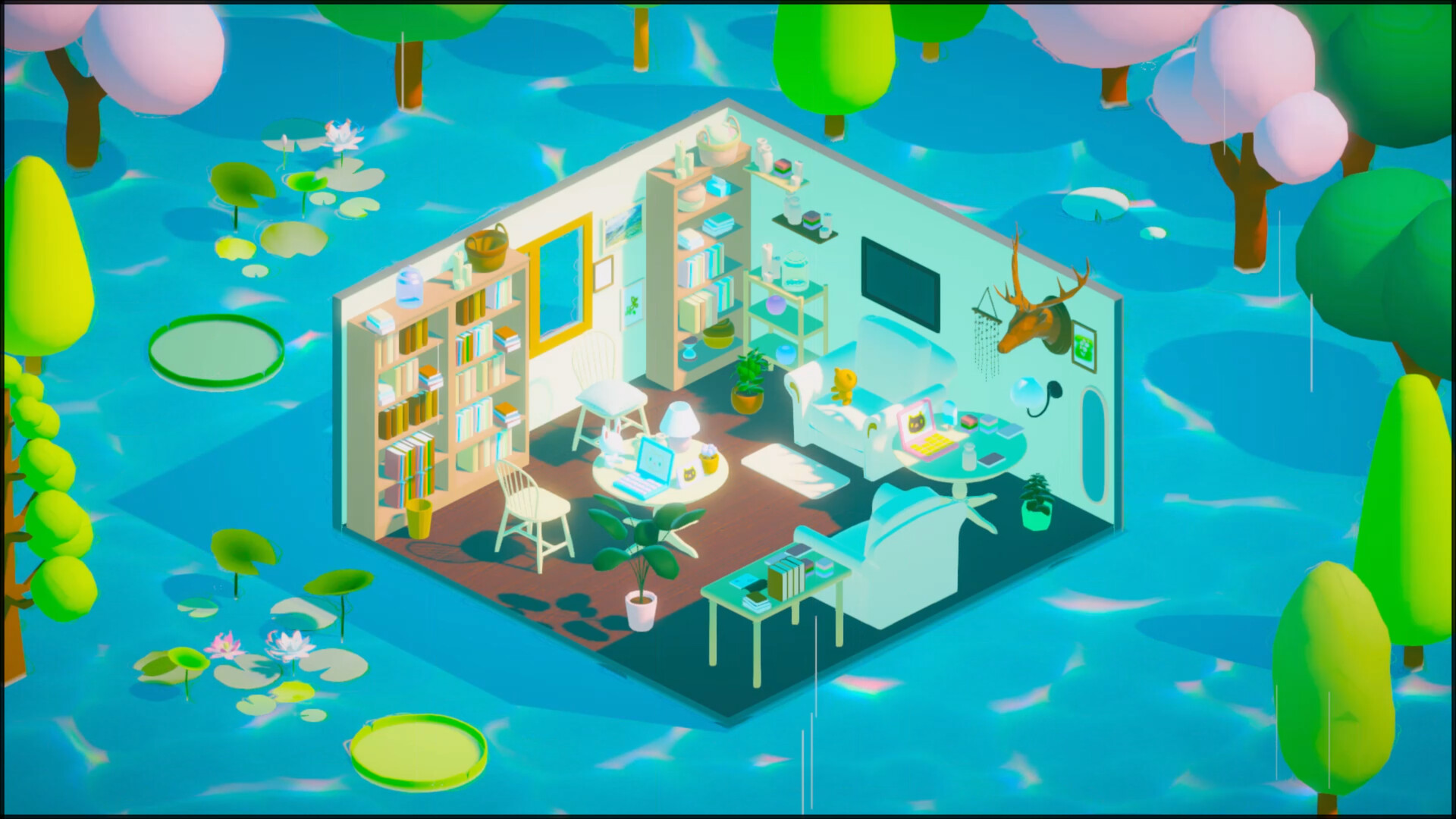 夢中小屋圖片
