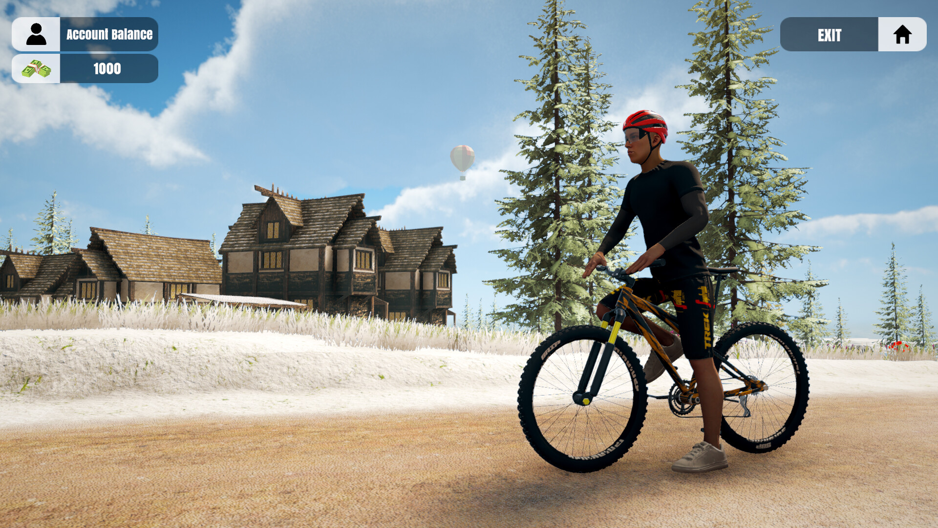 山地自行车骑手模拟器图片