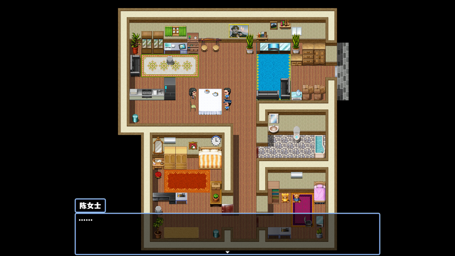 屋檐之下圖片