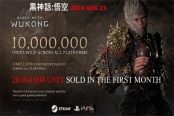 PS之父宣布《黑神话：悟空》首月销量突破2000万