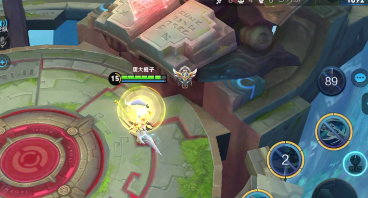 王者荣耀1V1地图bug 就算打不过我还能在你的泉水洗澡