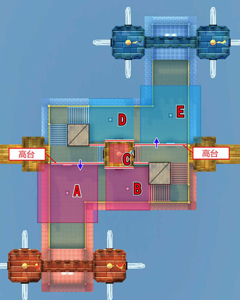 COMPASS战役天赋解析系统空中城堡怎么打 空中城堡地图打法攻略