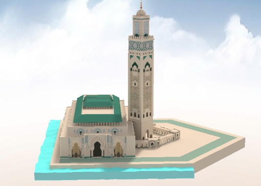 我爱拼模型清真寺攻略 清真寺图文详解
