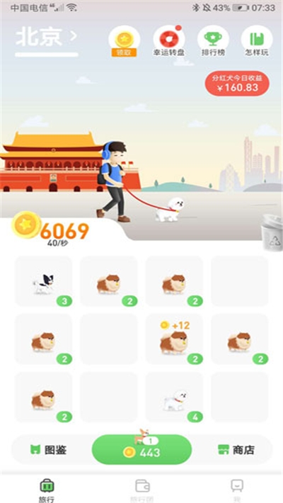 旅行天下遛狗
