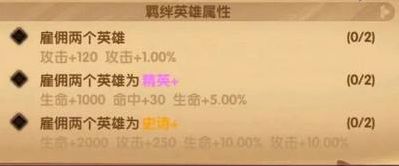 剑与远征流沙与时针新羁绊介绍 流沙与时针羁绊怎么样