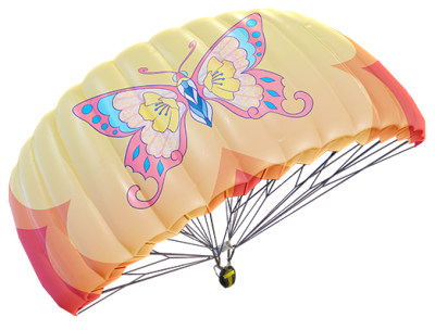 和平精英蝶舞翩翩降落伞怎么获得 蝶舞翩翩降落伞获得方法