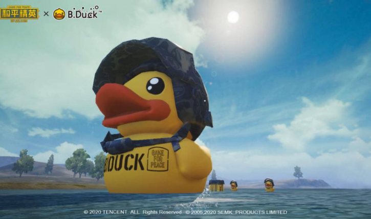 和平精英B.Duck夏日地图上线时间介绍 和平精英小黄鸭地图互动玩法攻略