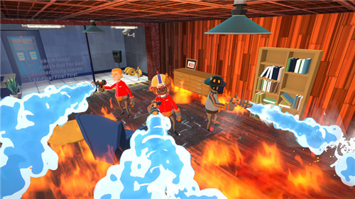 多人合作共享消防模拟游戏《灭火先锋》于今日登陆Steam