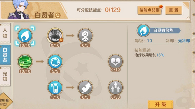 云上城之歌白贤者怎么玩 云上城之歌白贤者加点攻略