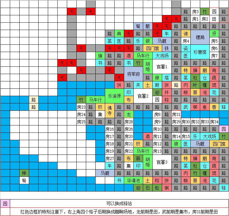 長安不是一天建成的布局攻略匯總 各區(qū)域完美布局推薦