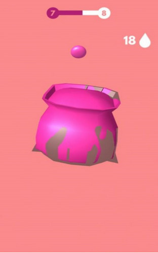 水滴上色