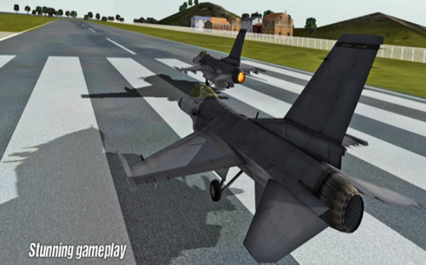 F18舰载机模拟起降3