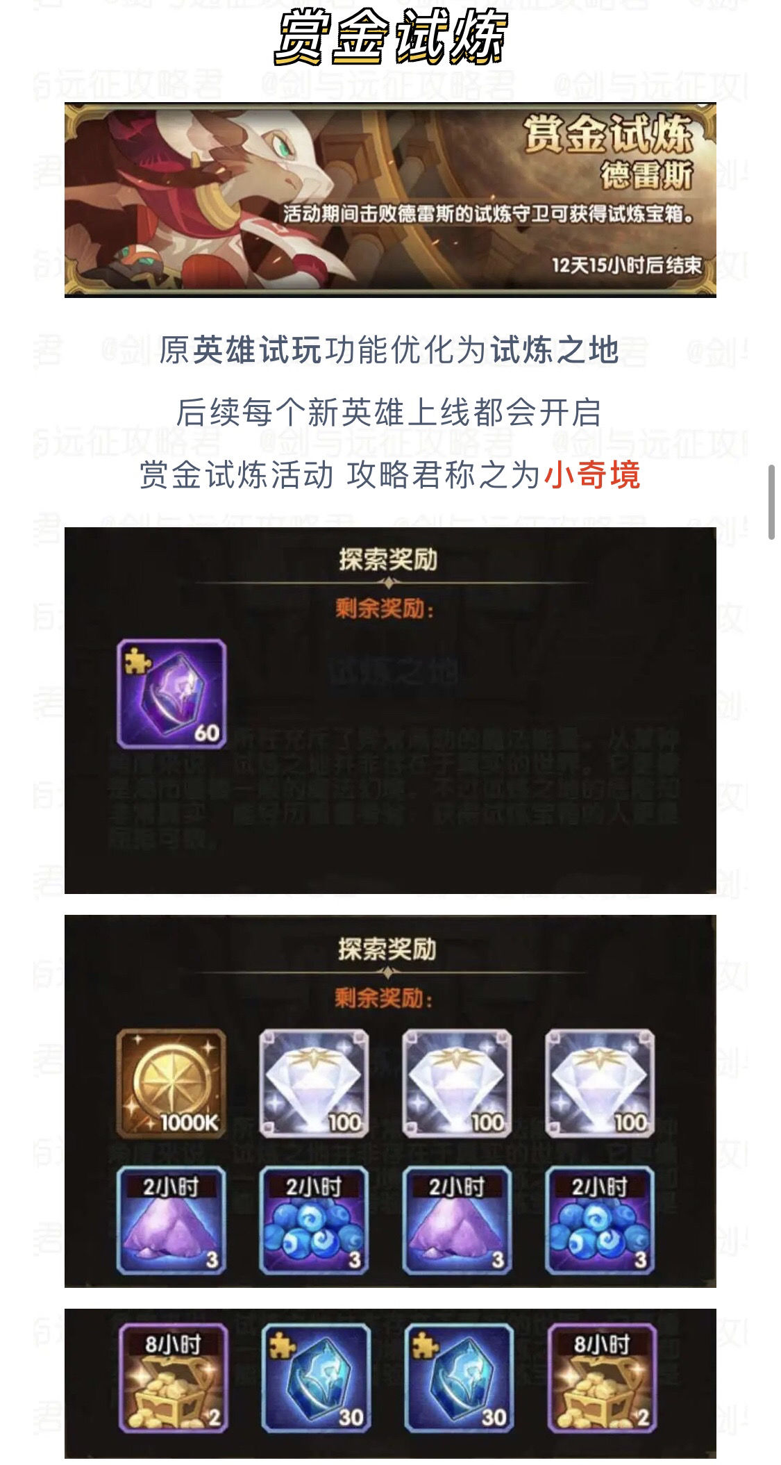 劍與遠征新時光哭嚎荒漠攻略 新試煉懶人通關教學