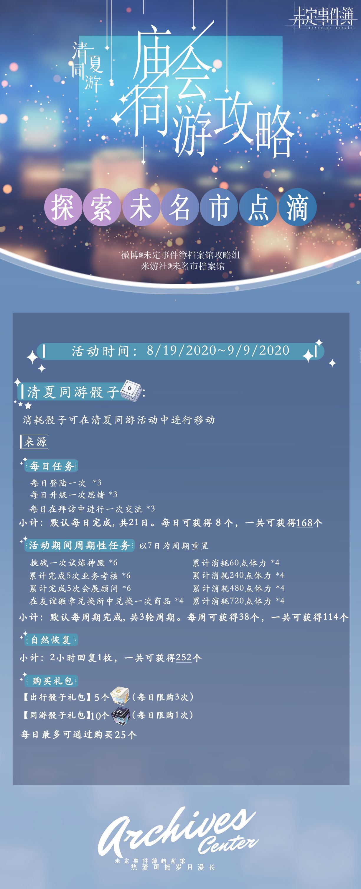 未定事件簿廟會(huì)同游攻略 骰子玩法及任務(wù)詳解