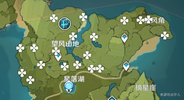 原神落落梅最佳采集点推荐 落落梅哪里采集最多