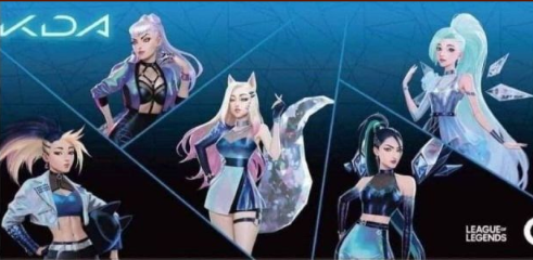 LOL2020年KDA女团皮肤怎么样 S10赛季KDA女团皮肤原画欣赏