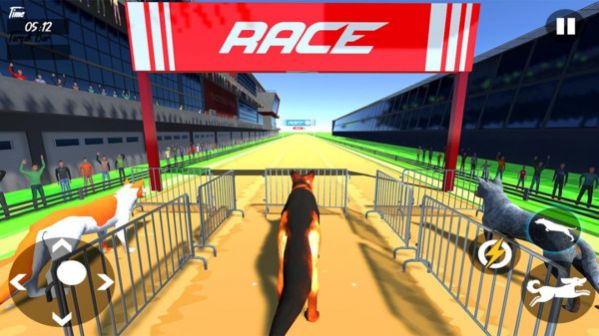 狗狗赛跑模拟器游戏