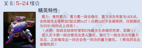 黑潮之上5-24维克怎么打 5-24boss维克通关攻略