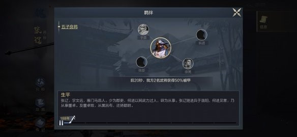 鸿图之下张辽武将介绍