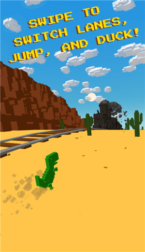恐龙穿越沙漠