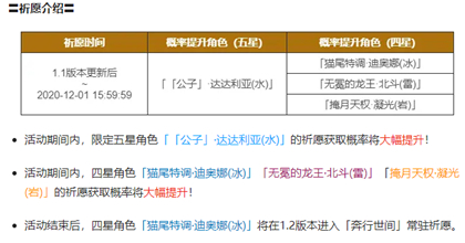 原神迪奥娜会加入常驻角色卡池吗 迪奥娜进常驻角色卡池时间介绍