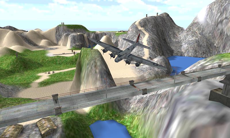 飞行模拟3D陆军飞机游戏