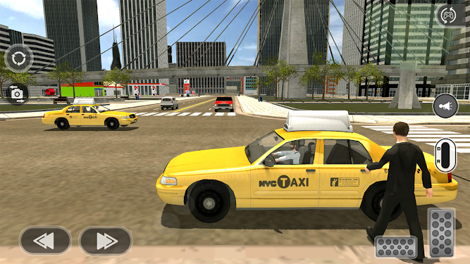 现代出租车城市驾驶游戏