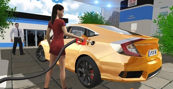 汽车城市驾驶模拟器游戏