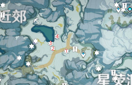 原神世界任务雪山大勘测攻略 四个勘测信标收取位置及放置位置一览