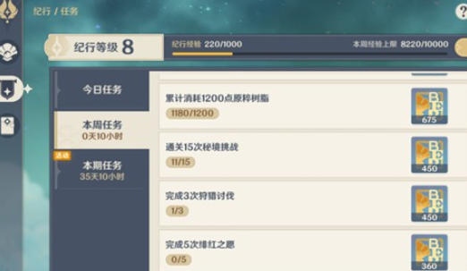 原神緋紅之愿多久刷新