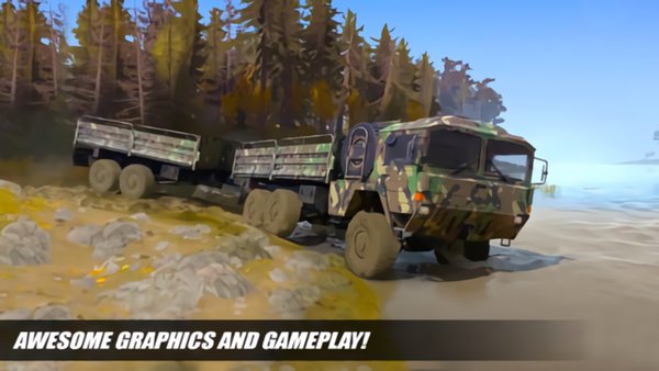 卡车越野驾驶模拟器游戏