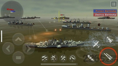 炮艇战3D战舰游戏