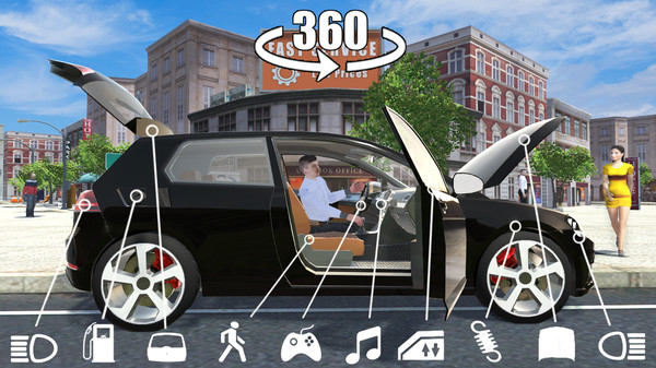 城市汽车模拟驾驶游戏下载