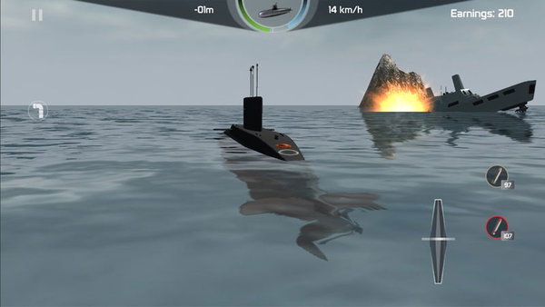 潜艇模拟器海战游戏